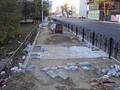 Укладка гранитной плитки в г. Москва Укладка гранитной плитки